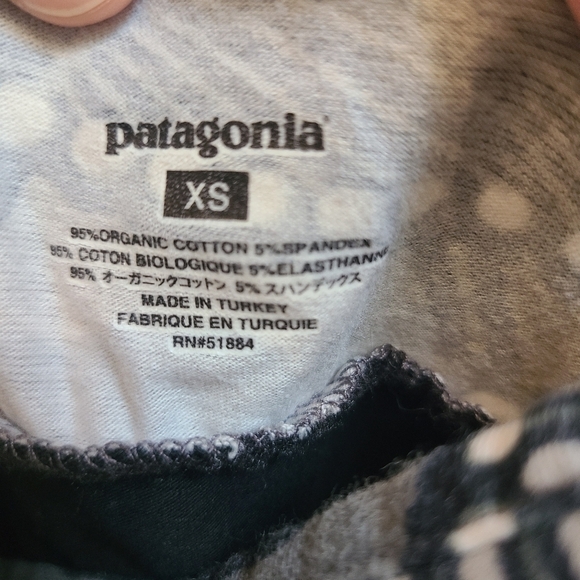 Patagonia Margot Leaf Print Organic Cotton Dress - Size XS - Picture 6 of 9